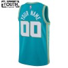 Dres Charlotte Hornets Prilagođeni Jordan 2023-24 City Edition Teal Swingman - Dječji